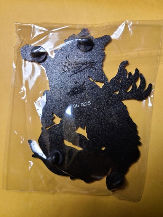 🦨✨ TRASH KING PINS ARE HERE ✨🦝 Each TRASH KINGS is an  Brian Serway Enamel Pin - Myth Undying Fox Jackalope Fantasy Folk Almost Amusing